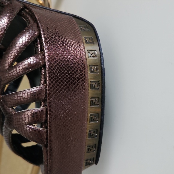 Fendi Brown Platform Heels - Picture 3 of 10